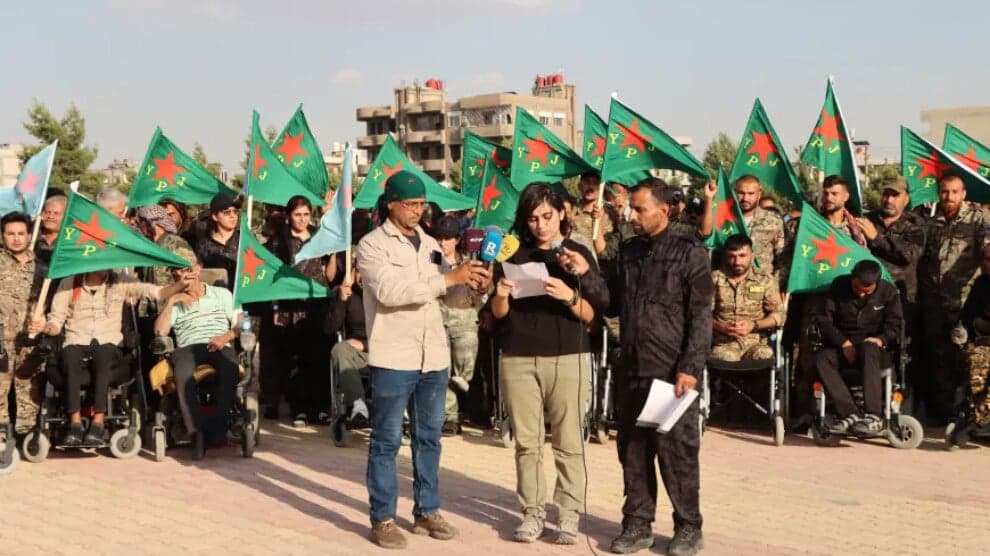 جرحى الحرب يؤكدون ان الاعتراف بـ YPJ كقوة مستقلة ضمانة لمستقبل شعوب ونساء سوريا